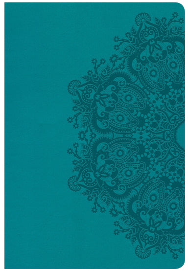 Image of CSB Giant Print Reference Bible, Teal Leathertouch, Indexed other