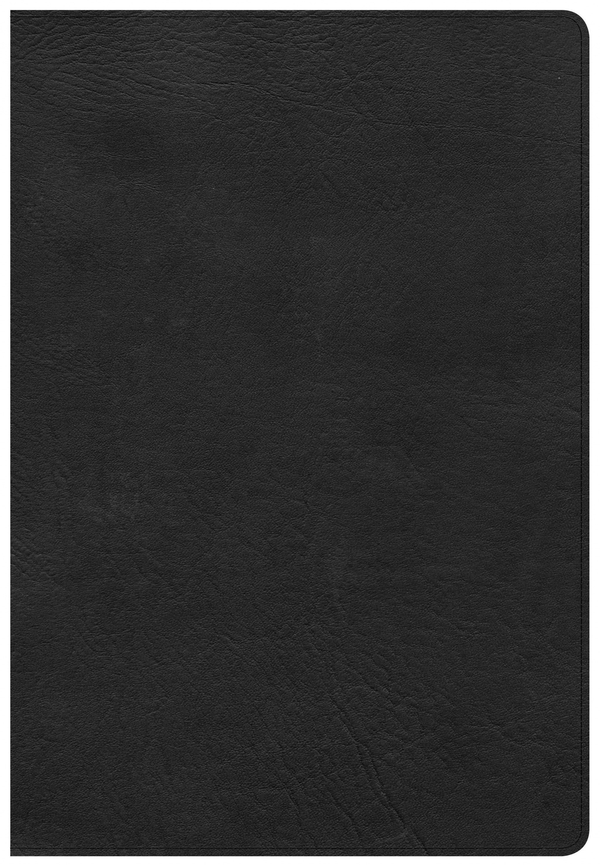 Image of CSB Super Giant Print Reference Bible, Black Leathertouch other
