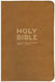 Image of NIV Thinline Traveller's Bible, Tan, Imitation Leather, Zip, Ribbon Marker, Easy-to-Read, Shortcuts, Reading plan, Quick Links, Concordance other