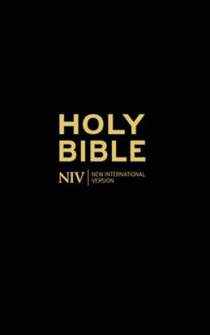 Image of NIV Thinline Bible Anglicised Black Hardback other