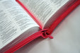 Image of NIV Pocket sized and Anglicised Bible, Pink, Imitation Leather, Ribbon Marker, Presentation Page other