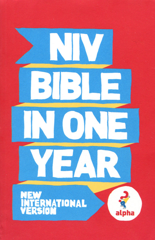 Image of NIV Alpha Bible in One Year: Paperback other