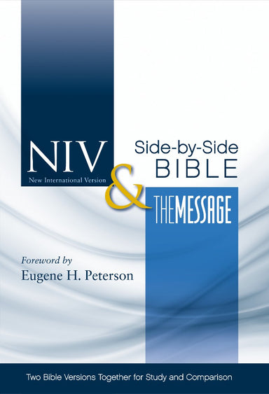 Image of NIV & the Message Side-by-side Bible Hardback other