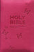 Image of NIV Tiny Pink Imitation Leather Bible Zip Fasten Compact Gilt Edges Ribbon Marker Anglicised Text other