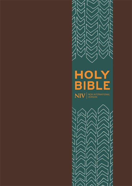 Image of NIV Pocket Bible, Brown, Imitation Leather, Anglicised, Magnetic Clasp, Reading Plan, Bible Shortcuts, Timeline, Book by Book Overview, Helpful Bible Passages other