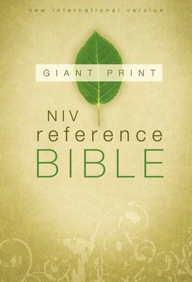 Image of NIV Giant Print Reference Bible: Hardback other