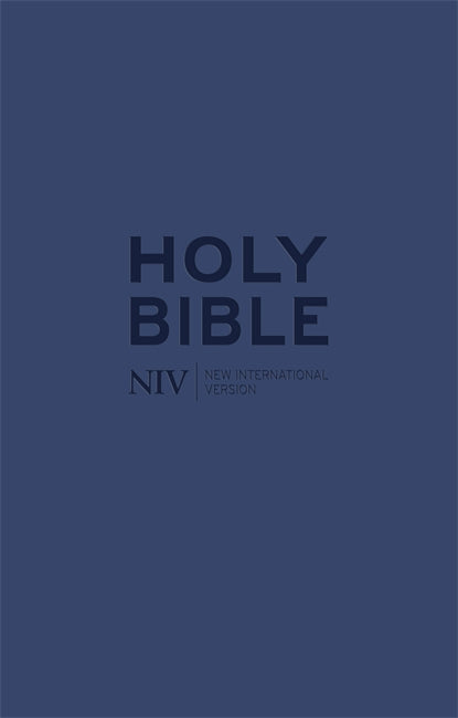 Image of NIV Tiny Bible, Navy, Imitation Leather, Anglicised, Zipped, Gilt Edged, Presentation Box, Ribbon Marker other