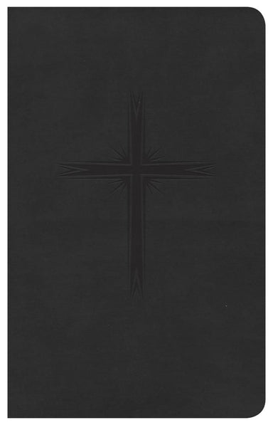 Image of CSB Pocket Bible, Charcoal, Imitiation Leather, Gift, Slipcase, Presentation Page, Red Letter, Topical Page Headings, Concordance, Colour Maps, Ribbon Marker other