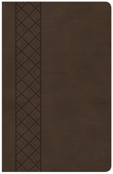 Image of CSB Ultrathin Reference Bible, Value Edition, Brown LeatherT other