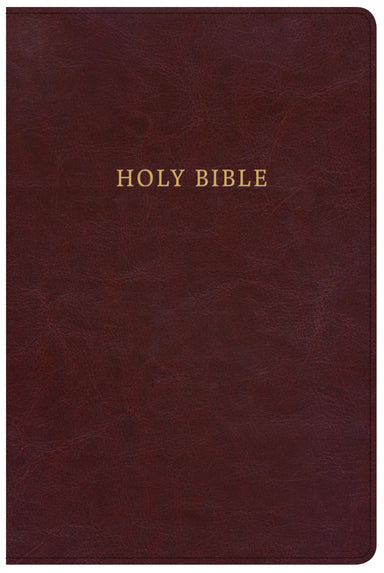 Image of KJV Large Print Personal Size Reference Bible, Classic Burgu other