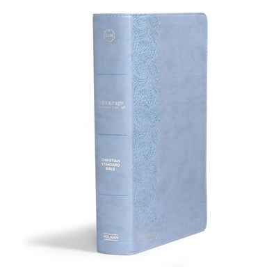 Image of CSB (in)courage Devotional Bible, Blue, Imitiation Leather, Women's Study, Reading Plans, Book Introductions, Journaling Space, Topical Index, Theme Verses other