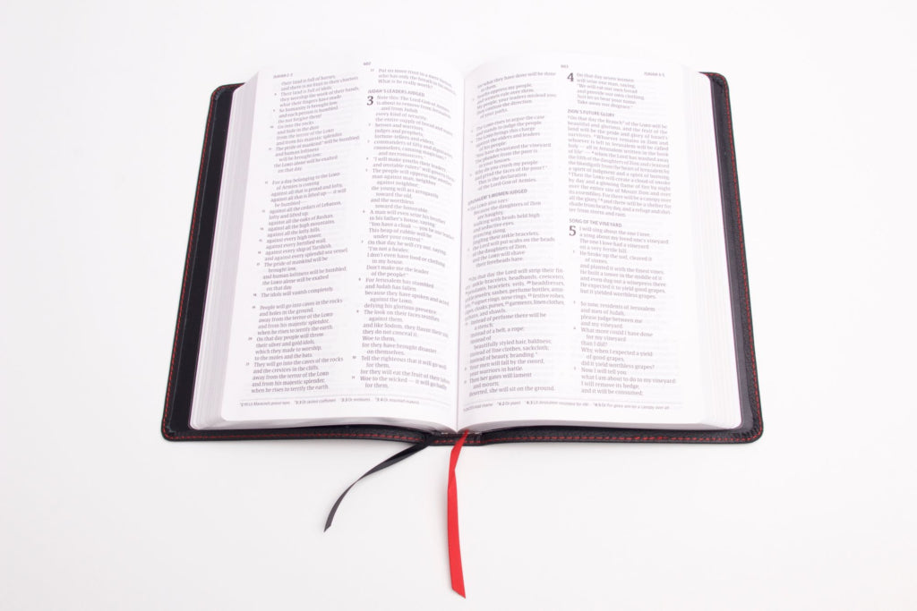 Image of CSB Ultrathin Bible, Black Genuine Leather other