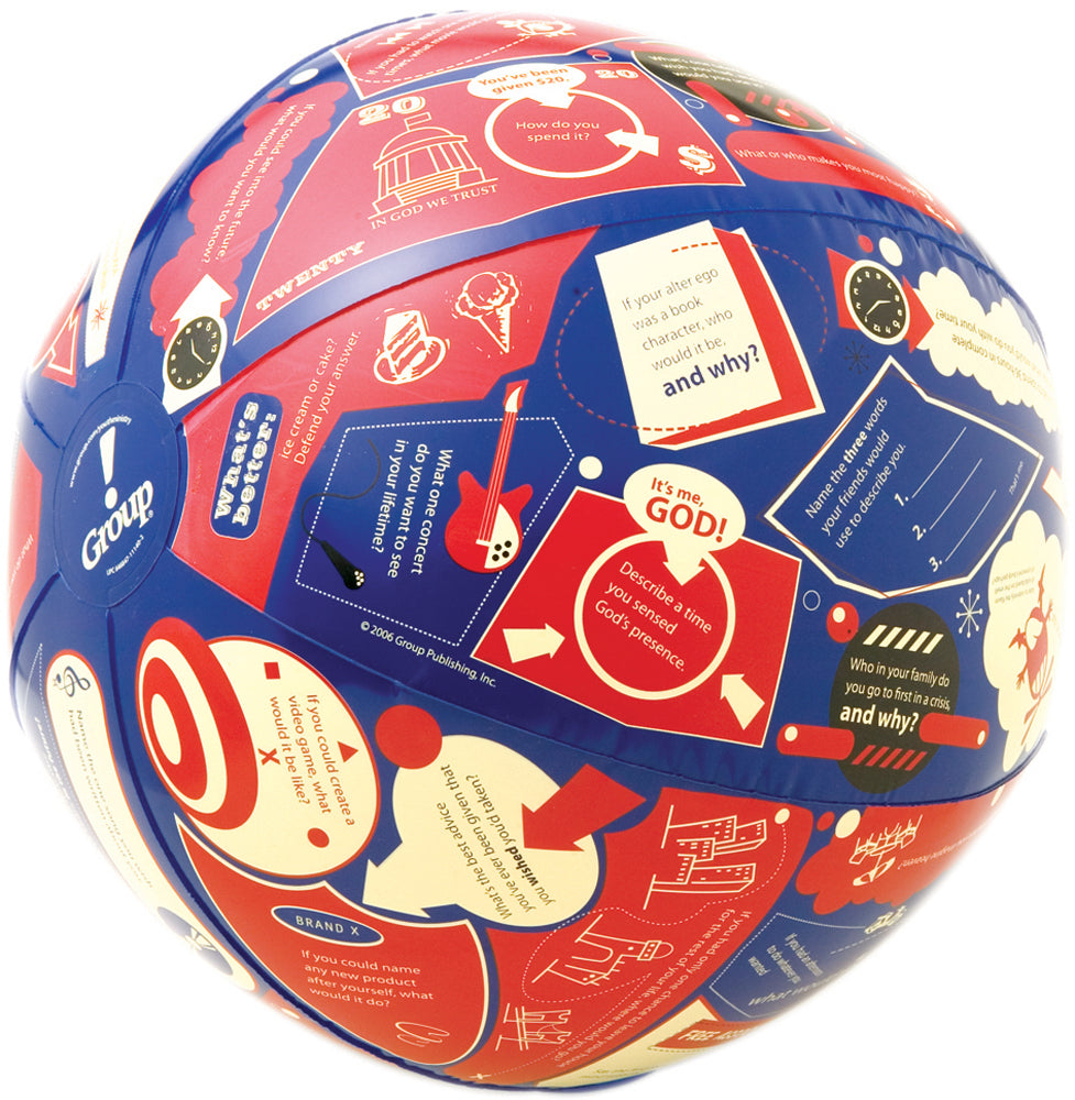 Image of Throw And Tell Ice-breakers Ball other