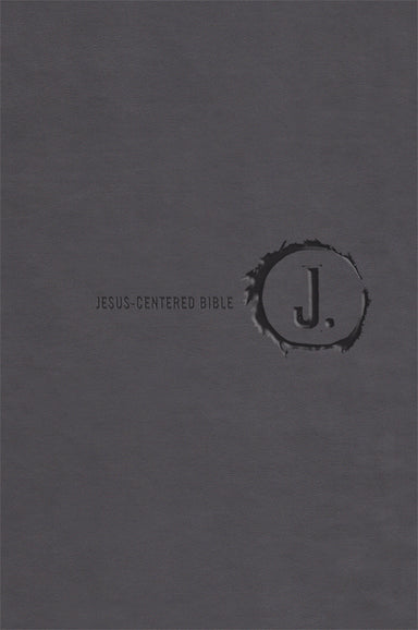 Image of Jesus-Centered Bible Nlt, Charcoal other