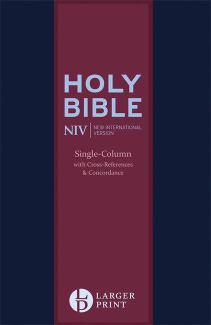 Image of NIV Reference Bible, Black, Leather, Single Column, Larger Print, Anglicised, Cross Reference, Concordance, Gilt Edged, Ribbon Markers, Presentation Page other
