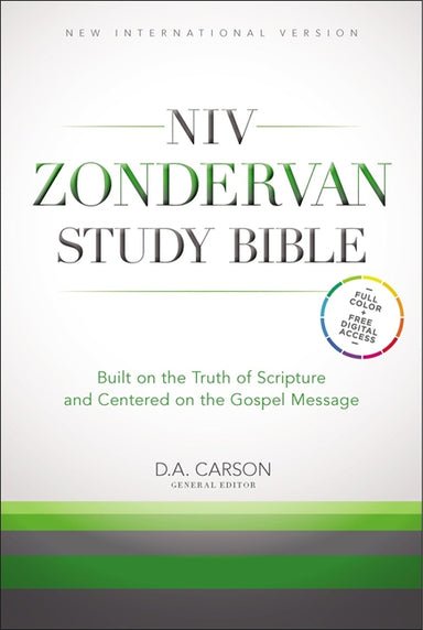 Image of NIV Zondervan Study Bible, Hardback, Illustrated, Cross-References, Maps, Charts, Study-Notes, Concordance other