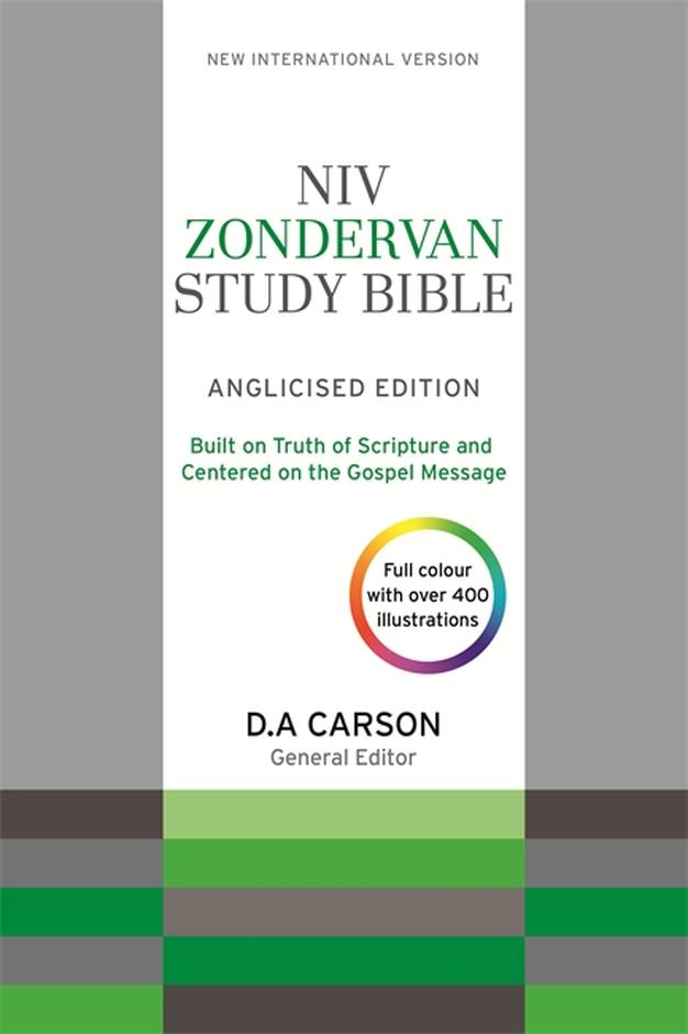Image of NIV Study Bible Anglicised Edition, Hardback, Illustrated, Cross-References, Maps, Charts, Study-Notes, Concordance, Articles from Leading Christian Writers, Ribbon Marker other