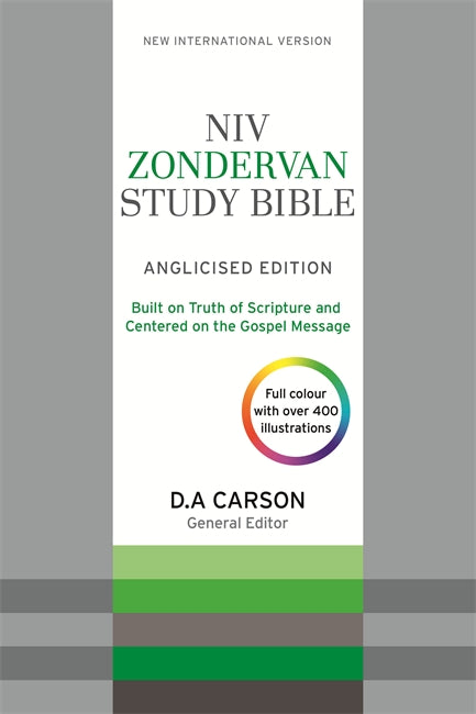 Image of NIV Study Bible Anglicised Edition, Bonded Leather, Illustrated, Cross-References, Maps, Charts, Study-Notes, Concordance, Articles from Leading Christian Writers, Ribbon Marker other