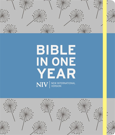 Image of NIV Journalling Bible In One Year, Grey, Hardback, Large Margins other