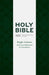 Image of NIV Compact Reference Bible, Deep Green, Imitation Leather, Larger Print, Single Column, Marginal cross-references, Concordance, Illustration, Two ribbon markers other
