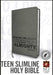 Image of Teen Slimline Bible NLT: Psalm 91, Charcoal other