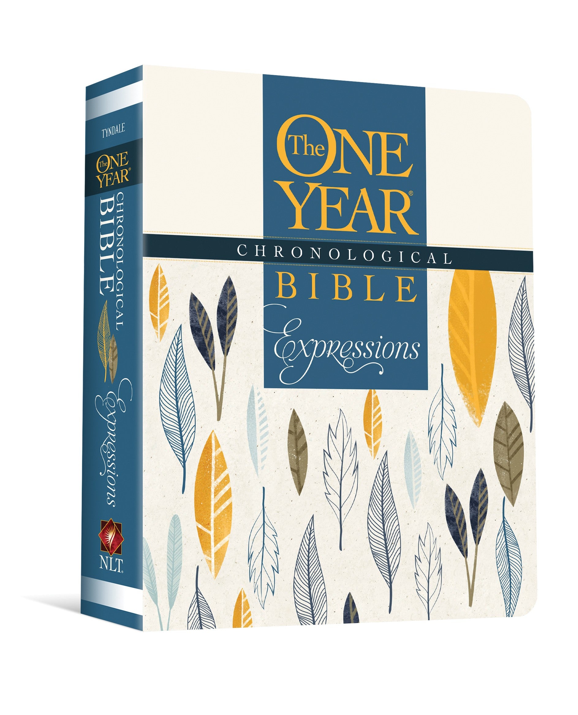 Image of NLT The One Year Chronological Bible, White, Paperback, Expressions Edition, Journalling, Illustrated, Colouring, Wide Margins, Reading Plan, Presentation Page other