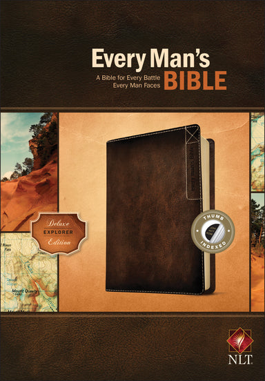 Image of Every Man's Bible NLT, Deluxe Explorer Edition other
