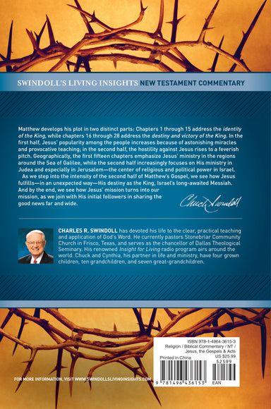 Image of Insights on Matthew 16--28 other