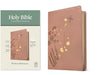 Image of NLT Thinline Reference Bible, Filament Enabled Edition, Red Letter, LeatherLike, Brushed Pink, Gilt Edges, Ribbon Marker, App other