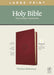 Image of NLT Large Print Thinline Reference Bible, Filament Enabled Edition (Red Letter, LeatherLike, Aurora Cranberry) other