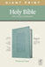 Image of NLT Personal Size Giant Print Bible, Filament Enabled Edition, Red Letter, LeatherLike, Floral Frame Teal other