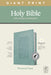 Image of NLT Personal Size Giant Print Bible, Filament Enabled Edition (Red Letter, LeatherLike, Floral Frame Teal, Indexed) other