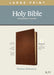 Image of KJV Large Print Thinline Reference Bible, Filament Enabled Edition (Red Letter, Genuine Leather, Brown) other