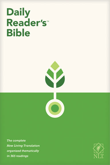 Image of NLT Daily Reader's Bible (Red Letter, Hardcover) other