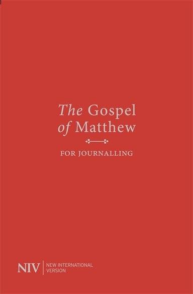 Image of NIV Gospel of Matthew for Journalling other