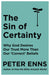 Image of The Sin of Certainty other