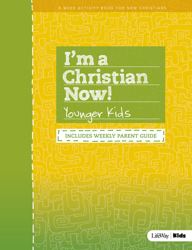 Image of I'm a Christian Now Younger Kids Activity Book rev other
