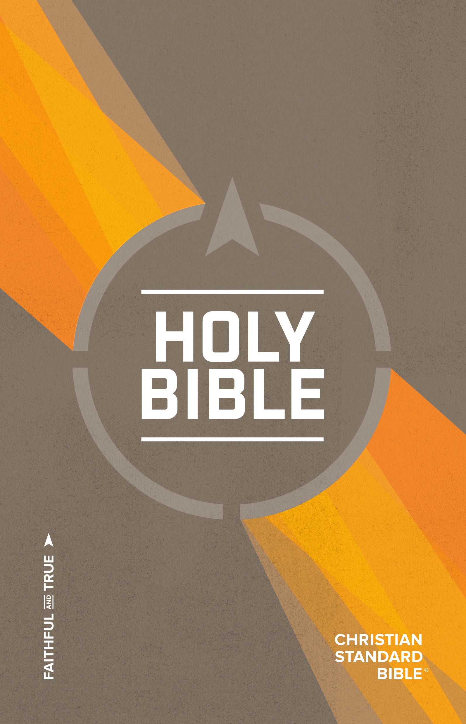 Image of CSB Outreach Bible, Brown and Orange, Paperback, Easy-To-Read Text, Topical Subheadings, Frequently Asked Questions, Helpful Bible Passages other