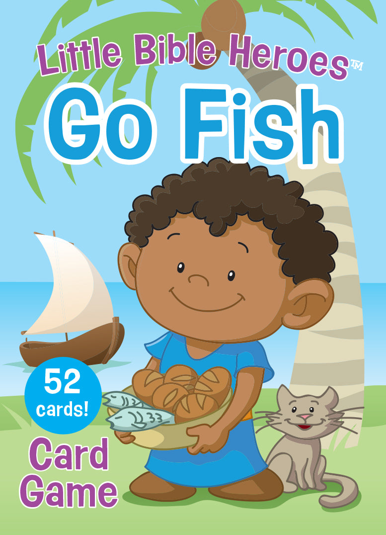 Image of Little Bible Heroes Go Fish Card Game other