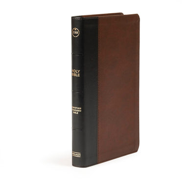 Image of CSB Ultrathin Bible, Espresso, Imitation Leather, Concordance, Maps, Red Letter other