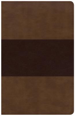 Image of KJV Large Print Personal Size Reference Bible, Saddle Brown Leathertouch Indexed other