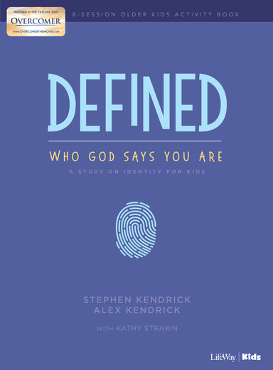 Image of Defined: Who God Says You Are - Older Kids Activity Book other