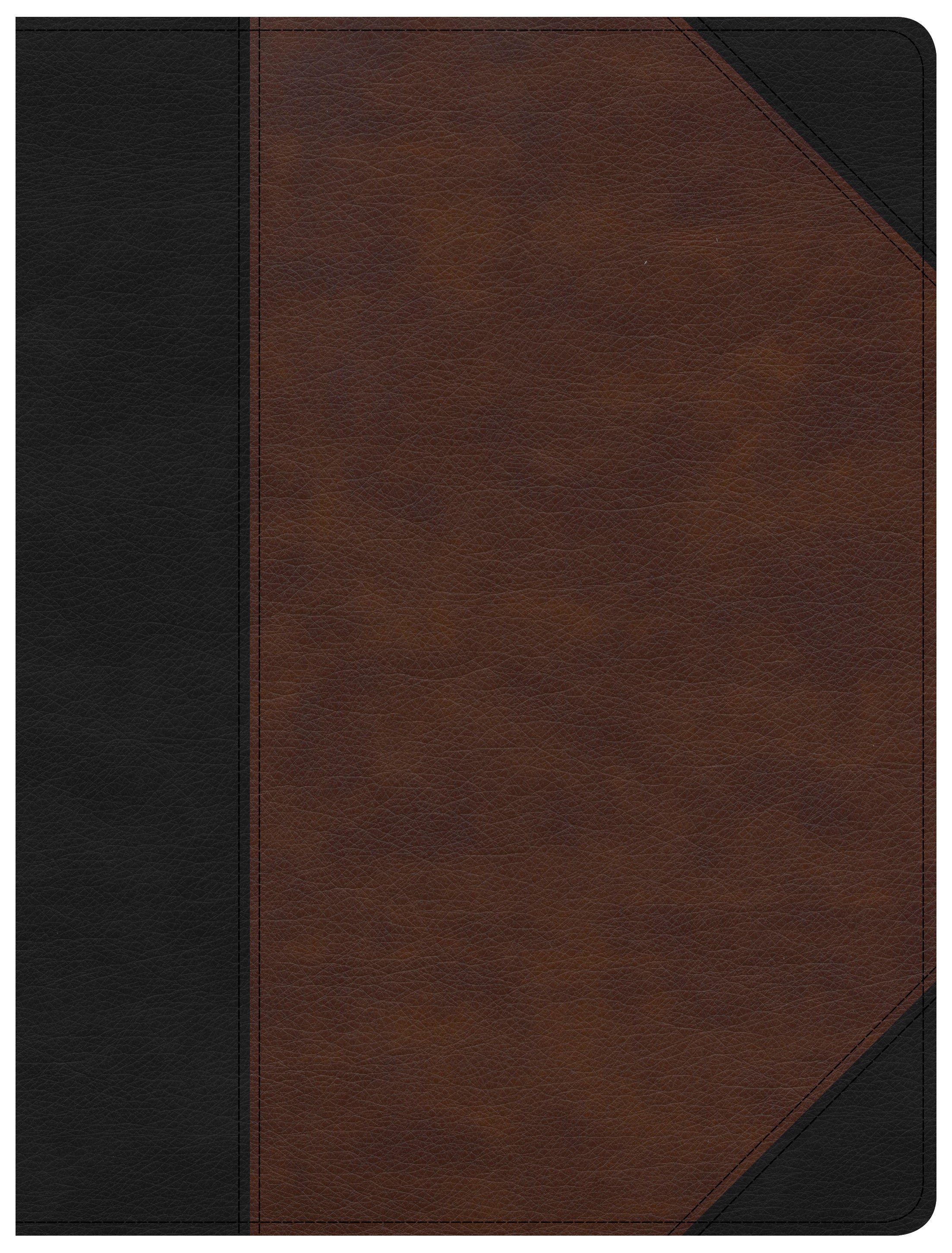 Image of CSB Tony Evans Study Bible, Black/Brown LeatherTouch, Indexed other