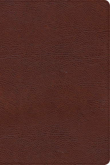 Image of CSB Verse-by-Verse Reference Bible, Brown Bonded Leather other