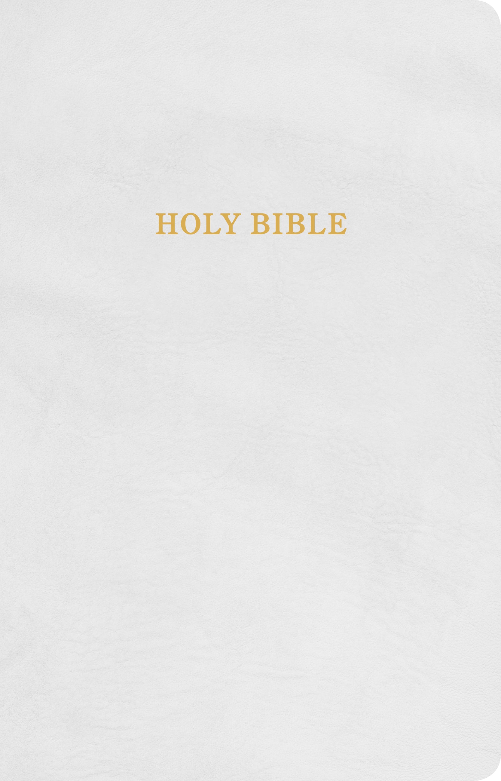 Image of KJV Gift and Award Bible, White Imitation Leather other