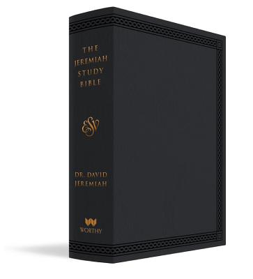 Image of The Jeremiah Study Bible, Esv, Black Leatherluxe: What It Says. What It Means. What It Means for You. other