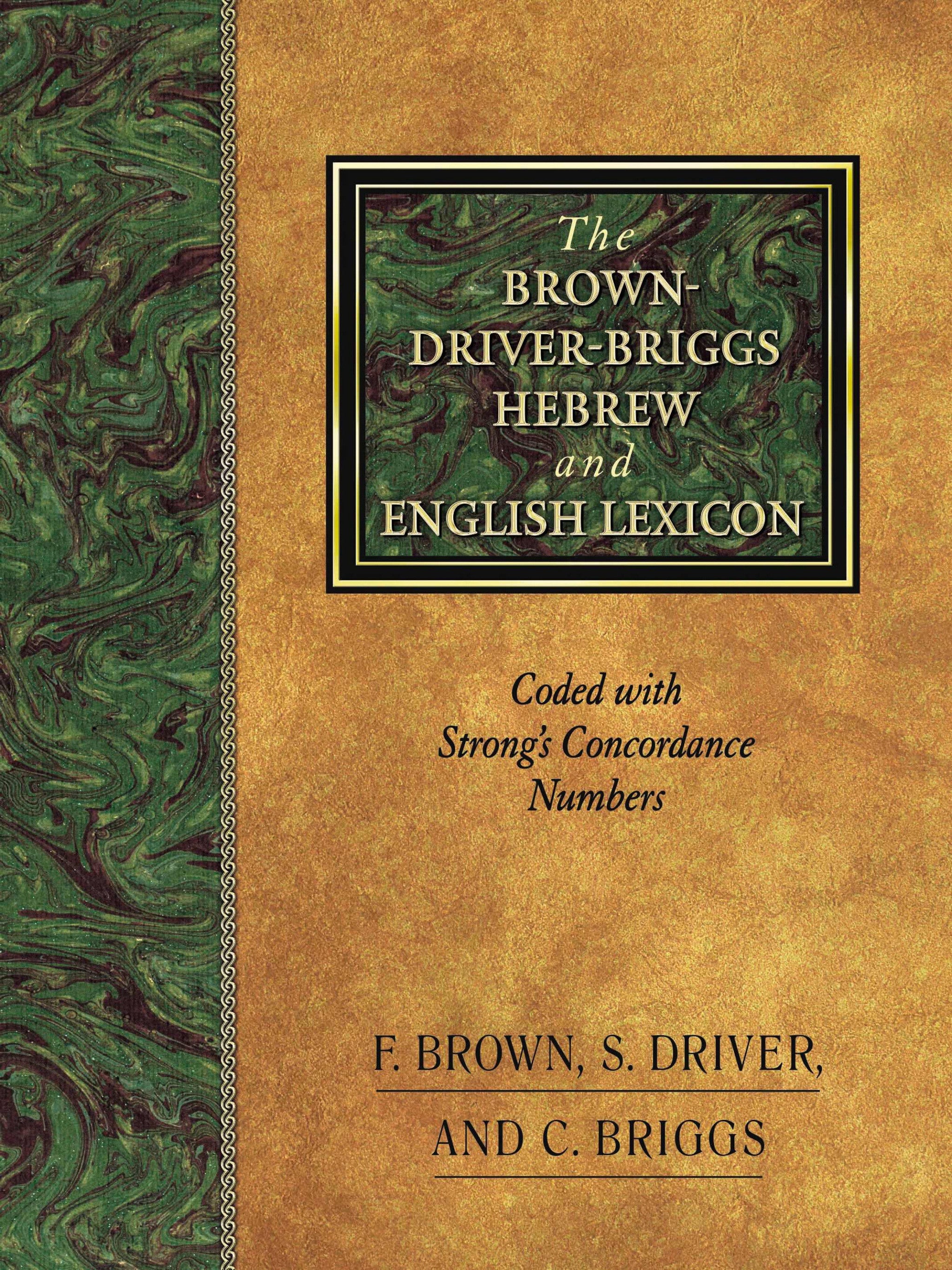 Image of The Brown-Driver-Briggs Hebrew-English Lexicon other