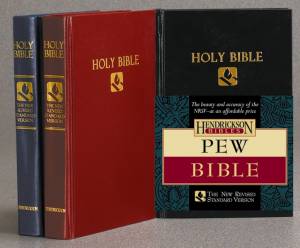 Image of NRSV Pew Bible: Blue, Hardback other