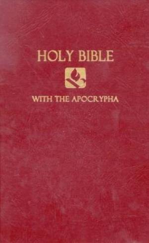 Image of NRSV Pew Bible with the Apocrypha: Burgundy, Hardback other