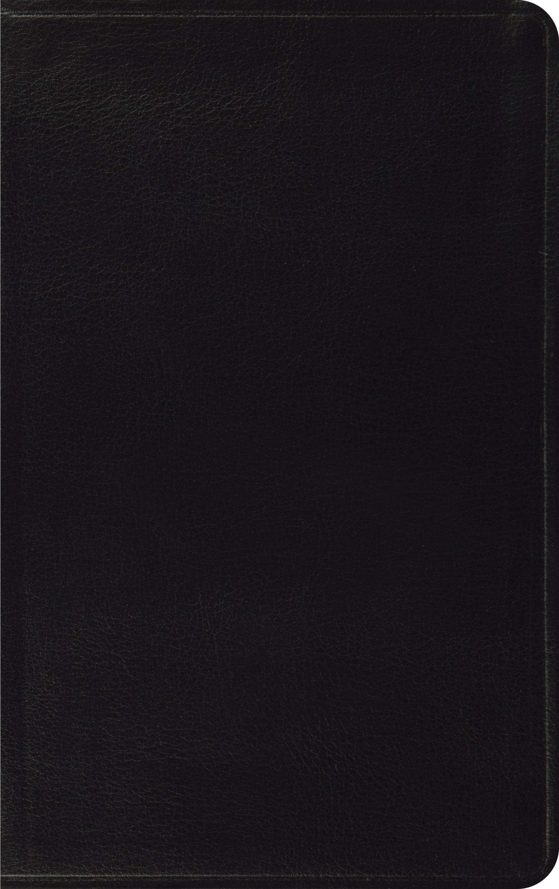 Image of ESV Thinline Bible, Black, Bonded Leather, Two-Column Format, Concordance, Words of Jesus in Red Text, Presentation Pages, Ribbon Marker, Gold Page Edging other